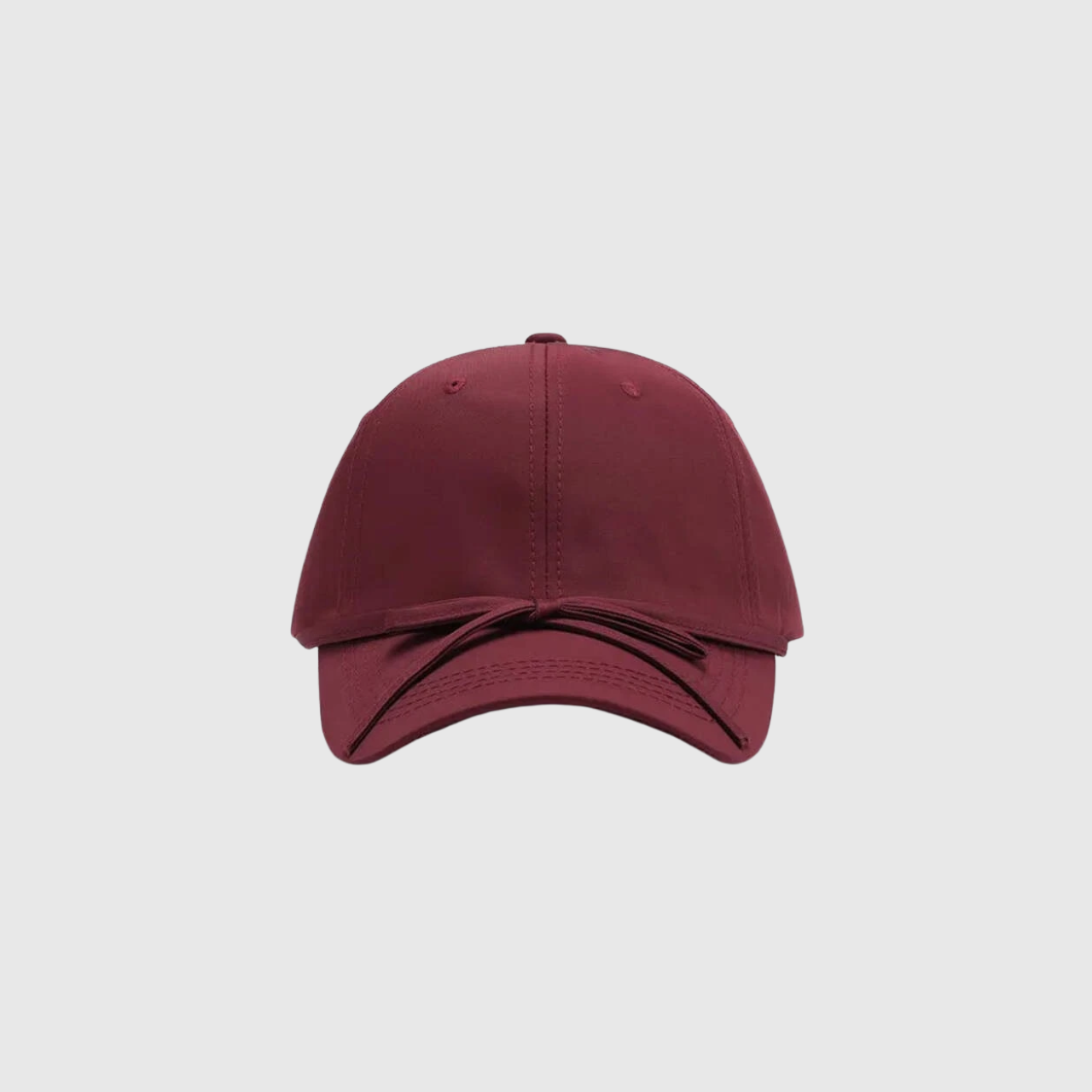 Tied Bow Cotton Baseball Cap