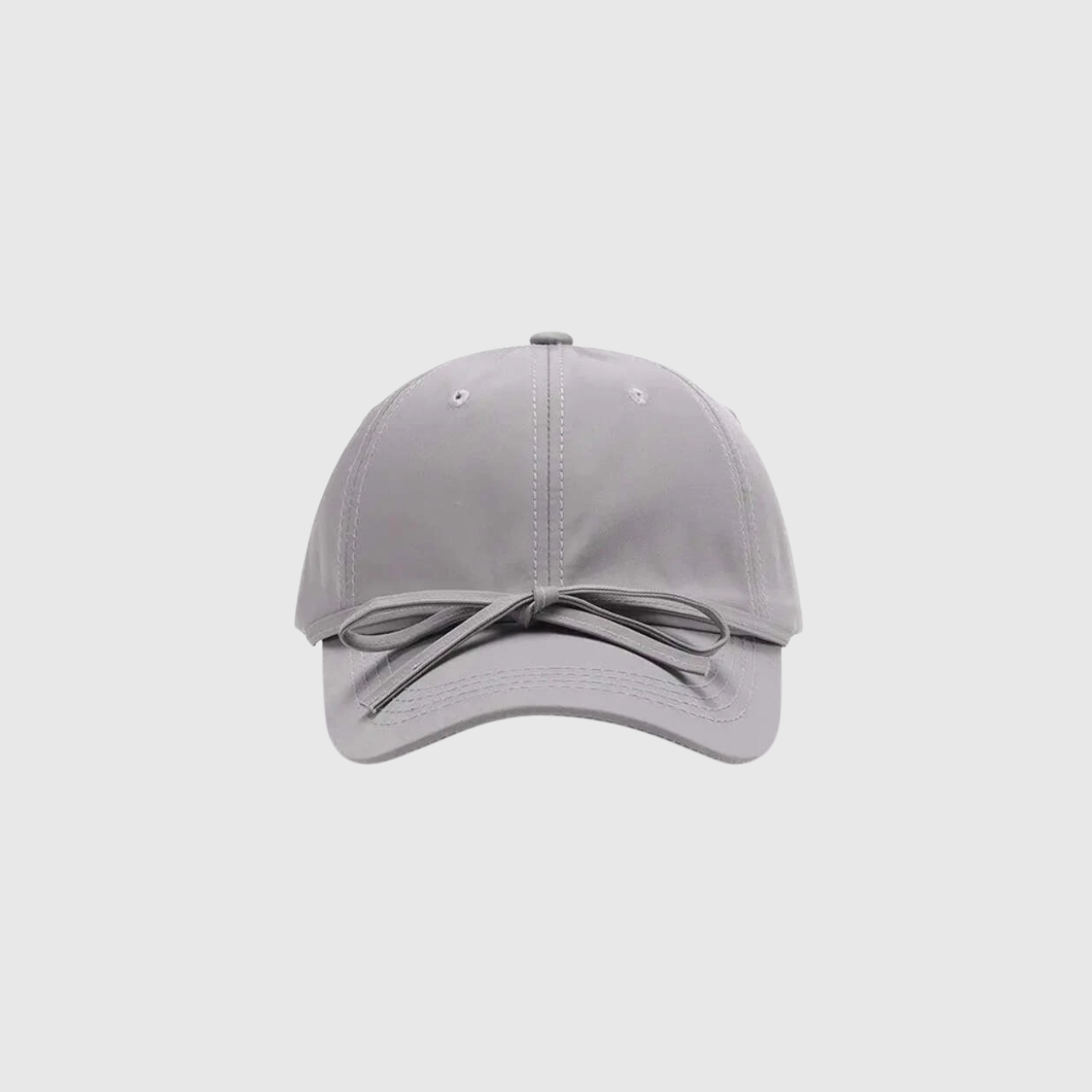 Tied Bow Cotton Baseball Cap